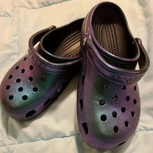 CROCS Iridescent Classic Clogs
